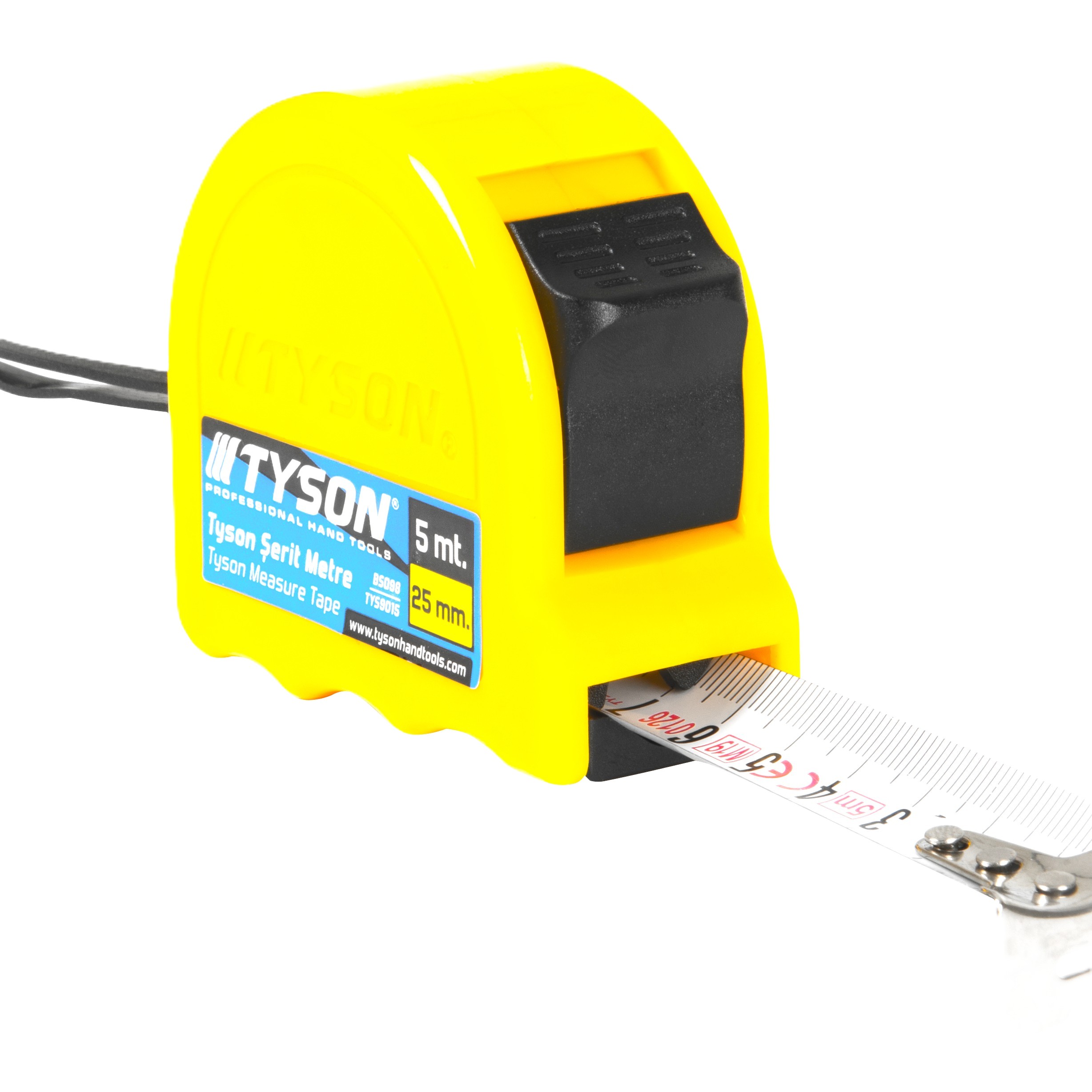 TYSON ŞERİT METRE PROF. 10*25MM (12)